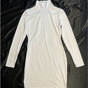 💜4 for $10💜 White high neck mini dress